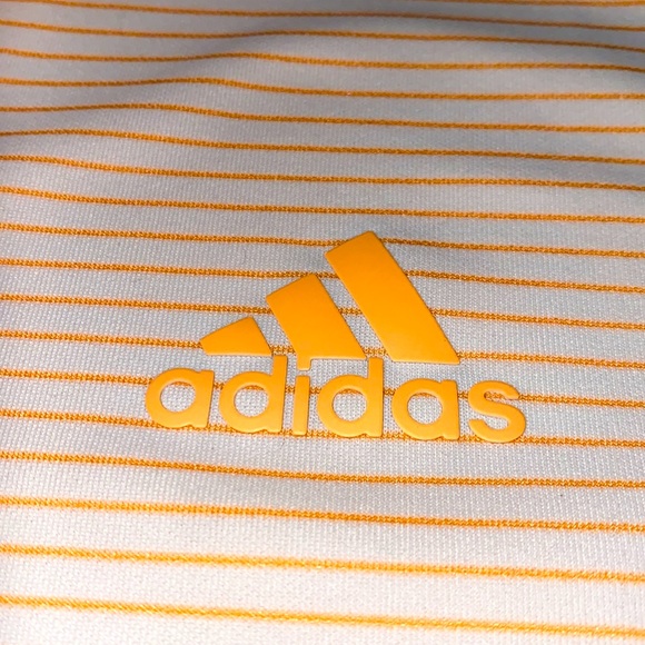ADIDAS GOLF SHIRT. STRIPED POLO - Picture 3 of 9